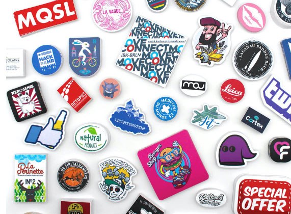 Personalisierte Aufkleber - Dein Business Logo Corporate Design Sticker  Anzahl 200 Stück
