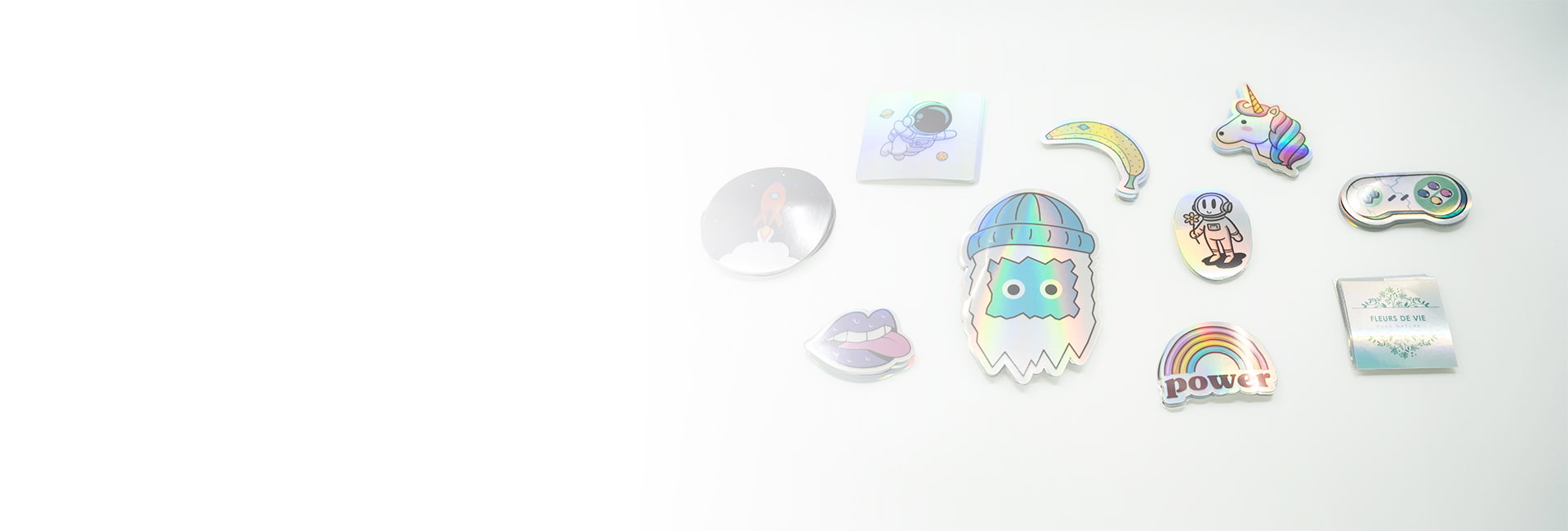 Sticker holographique