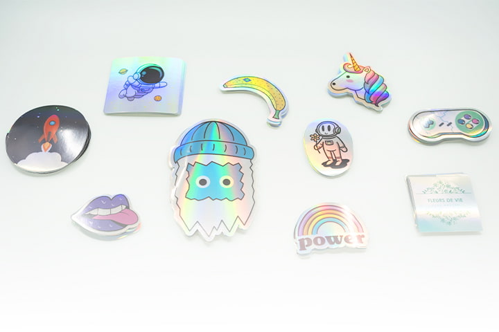 Sticker holographique