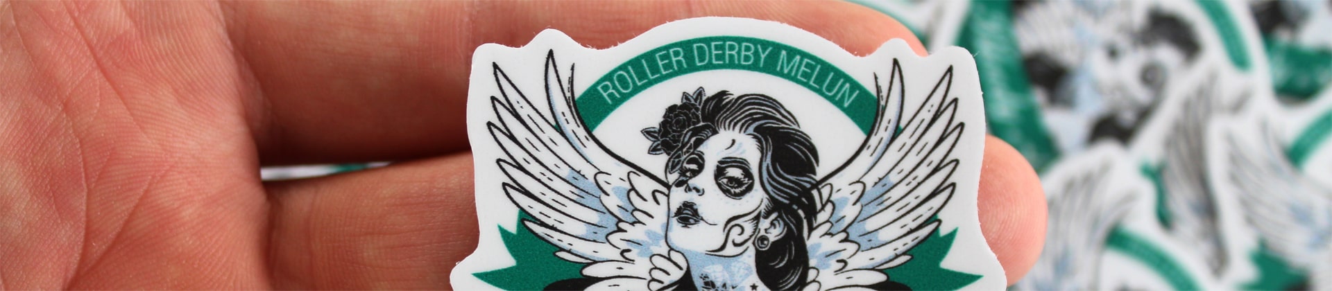 Shop high quality logo stickers for your association